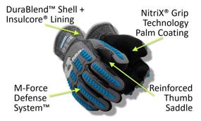 img 3 attached to Максимальная защита: Термоброня от Magid Glove Safety - Будьте безопасны и теплыми!