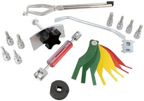 img 3 attached to ABN Brake Tools: Complete 15-Piece Brake Kit with Caliper Tool, Drum Puller, & Adjusting Tool