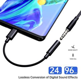 img 1 attached to 🎧 FIXSCAD Y171 Wired Sports Earbuds with Microphone, Soft Wrap Around Earphones with Over Ear Hook, in Ear Running Headphones for Exercise - Compatible with Samsung, Includes Free Type C to 3.5mm Adapter