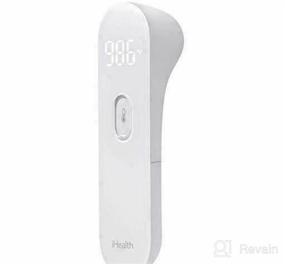 img 5 attached to Термометр iHealth PT3 для лба без контакта: цифровой инфракрасный бесконтактный термометр с ультрачувствительными датчиками для взрослых, детей и младенцев.