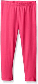 img 1 attached to Kidtopia Girls' Solid Legging: Stylish and Comfortable Legwear for Trendy Kids