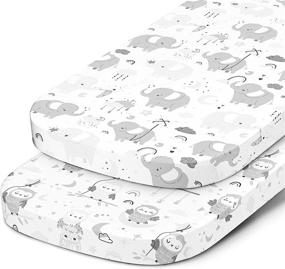 img 4 attached to Bedside Sleeper Bassinet Sheets Mattress
