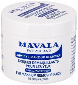 img 3 attached to Подушечки для снятия макияжа с глаз Mavala Eye-Lite: 75 штук для бережного и эффективного удаления макияжа.