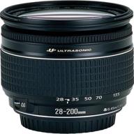 📷 optimized standard zoom lens: canon ef 28-200mm f/3.5-5.6 usm for canon slr cameras logo