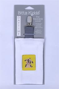 img 4 attached to Bitta Kidda Lovie: Portable Wearable Baby Lovey Security Blanket - Dog - Ideal for Daytime Soothing