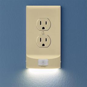 img 4 attached to 🔌 SnapPower MotionLight 3-Pack for Standard Outlets: Motion Detecting LED Night Lights with Bright/Dim/Off Options - Ivory, Duplex