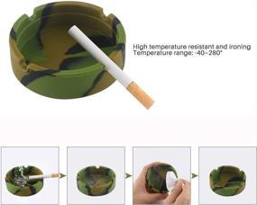 img 1 attached to 🌿 Gizhome Camouflage Silicone: Temperature Resistant and Durable