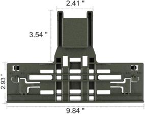 img 1 attached to 🔧 Enhanced 8-Packs Polymer Material Upper Rack Adjuster W10546503 & W10195840 Dishwasher Top Rack Adjuster & W10195839 Rack Adjuster & W10250160 Arm Clip-Lock | Perfect Fit Replacement for 665 Dishwasher