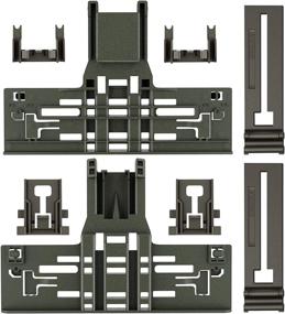 img 4 attached to 🔧 Enhanced 8-Packs Polymer Material Upper Rack Adjuster W10546503 & W10195840 Dishwasher Top Rack Adjuster & W10195839 Rack Adjuster & W10250160 Arm Clip-Lock | Perfect Fit Replacement for 665 Dishwasher