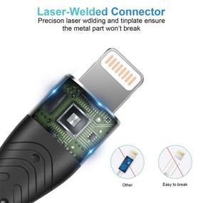 img 2 attached to 🔌 Сертифицированное зарядное устройство для iPhone Lightning Mini - Увеличьте эффективность и безопасность