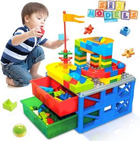img 4 attached to 🏗️ COLOROUND Building Classic: A Toddler's Dream Toy