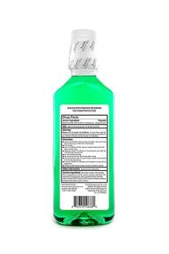 img 1 attached to 🍃 Solimo Anticavity Fluoride Rinse: Alcohol-Free Mint Freshness, 18oz - Pack of 1 - Amazon Brand