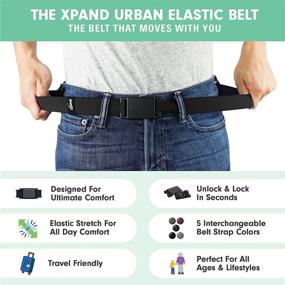 img 2 attached to 👖 Enhance Style and Convenience with Urban Belt Xpand: No Show Magnetic Men's Accessories for Belts