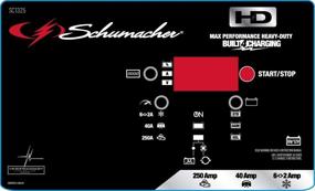 img 3 attached to 🔋 Зарядное устройство и поддерживающее устройство Schumacher - 250A/40A, 6V/12V - Автомобили, грузовики, внедорожники, морские суда, аккумуляторы для автодомов