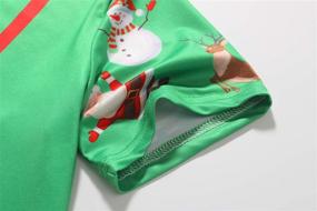 img 1 attached to SSLR Shirts Santa Christmas Sweater Boys' Clothing in Tops, Tees & Shirts
