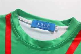 img 2 attached to SSLR Shirts Santa Christmas Sweater Boys' Clothing in Tops, Tees & Shirts
