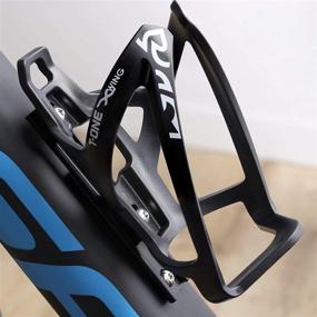 img 2 attached to 🚲 CyclingDeal Bike Water Bottle Holder Cage - Adjustable Position with Reposition Adapter - Ideal for Road, Mountain, or Kids Bike Frame - Black