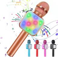 bluetooth karaoke microphone for kids accessories & supplies logo