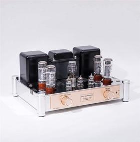 img 4 attached to Улучшите свой аудиоопыт с усилителем BoyuuRange MT-34 MKII EL34 Tube Hi-Fi Integrated Amplifier Push-pull.