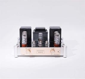 img 3 attached to Улучшите свой аудиоопыт с усилителем BoyuuRange MT-34 MKII EL34 Tube Hi-Fi Integrated Amplifier Push-pull.