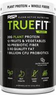 🌱 rsp truefit vegan protein powder - meal replacement shake with plant based protein, organic fruits & veggies, fiber, probiotics - gluten free, dairy free logo