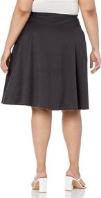 img 1 attached to 🌟 Star Vixen Women's Plus Size Length Clothing and Skirts for Fashionable Curves