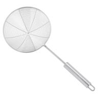 🕷️ amazoncommercial 6.75 inch stainless steel spider strainer: efficient kitchen spider strainer for easy food handling logo