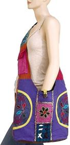 img 3 attached to Bohemian Hippie Crossbody Shoulder Handmade Women's Handbags & Wallets in Shoulder Bags