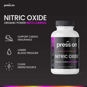 img 3 attached to 🌿 Press On: Organic Beet Root Powder Tablets with 1350mg Per Serving + Black Pepper for Enhanced Absorption – Nitric Oxide Booster for Circulation, Heart Health, and Endurance Athletic Performance