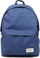 🎒 bevantage classic backpack: durable and stylish college laptop backpacks logo