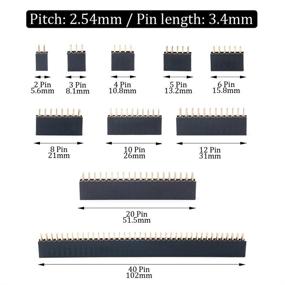 img 3 attached to Glarks Straight Connector Assortment Prototype Industrial Electrical