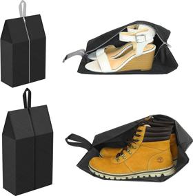 img 4 attached to 👠 Convenient Houseware Pack Travel Shoe Organizer