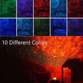 img 1 attached to 🌌 2021 Enhanced Galaxy Projector: FVF Night Light for Kids with Bluetooth Music Speaker, Timers & 10 Colors - Perfect for Baby Bedroom & Party Room Decoration