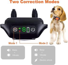 img 3 attached to Small Dogs Bark Collars Vibration