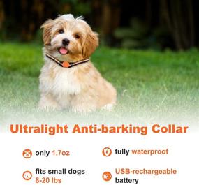 img 2 attached to Small Dogs Bark Collars Vibration