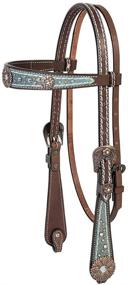 img 1 attached to Weaver Leather Savannah Browband Headstall