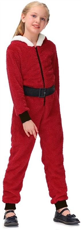besserbay holiday fleece christmas jumpsuit Logo