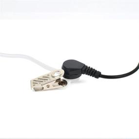 img 3 attached to 🎧 HYS 3.5MM Earpiece: The Perfect One-Pin Receiver/Listen Only Headset for Police Surveillance & Acoustic Tube Communication – Includes Comfortable Ear Molds