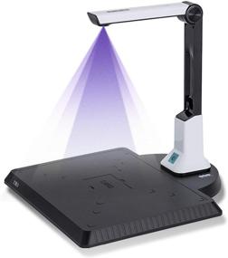 img 4 attached to Portable USB Document Camera Scanner for Teachers - 8MP HD A4 Format Doc Cam with Stand for Online Teaching, Photo Scanning, and More (Hard Bottom)