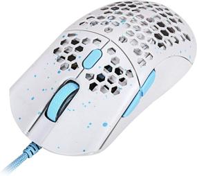 img 1 attached to HK Gaming Sirius M Ultra Lightweight Honeycomb Shell Ambidextrous Wired Gaming Mouse – The Perfect Choice for Gamers: 16,000 CPI, 6 Buttons, 54g, Massalia Limited Edition