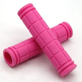 img 1 attached to 🍄 Non-Slip Rubber Mushroom Grips for Kids Girls Boys - Coolrunner Bike Handlebar Grips for Scooter Cruiser Seadoo Tricycle Wheel Chair Mountain Road Urban Foldable Bike MTB BMX