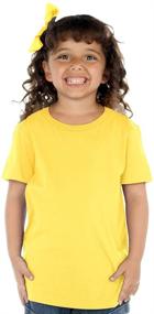 img 1 attached to 👕 Kavio! Short Sleeve Toddler Crew Neck Tee (TJP0494) - Enhanced SEO