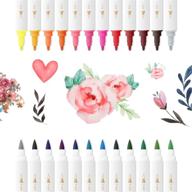 washable markers calligraphy painting 24 color logo