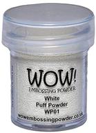 🌟 wow embossing powder 15ml, white puff - create stunning raised designs logo