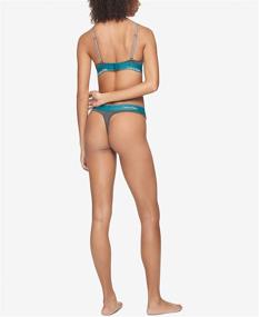 img 2 attached to Calvin Klein Triangle Bralette Women's Clothing in Lingerie, Sleepwear & Loungewear