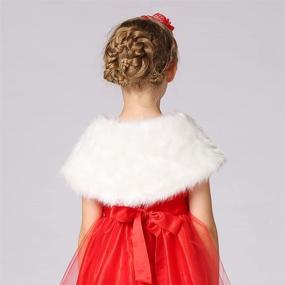 img 1 attached to Children Princess Shoulder Wedding Christmas Dress Up & Pretend Play