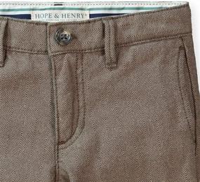 img 3 attached to Hope & Henry Boys' Dressy Suit Pant: Elevate Your Little Man's Style