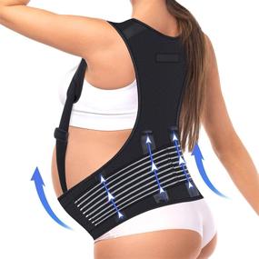 img 3 attached to Pregnancy Maternity Belt，Double Shoulder Adjustable