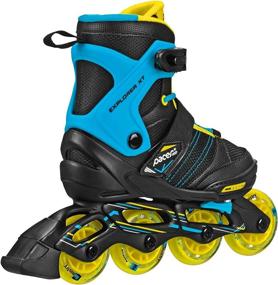 img 2 attached to 🛼 Discover the Perfect Fit: Pacer Explorer Children's Youth Inline Adjustable Skates