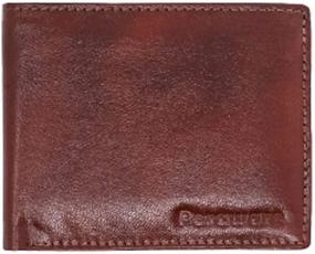 img 4 attached to 🕰️ Timeless Elegance: Peraware Genuine Vintage Cowhide Leather Men's Accessories